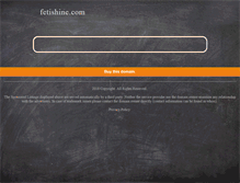 Tablet Screenshot of fetishine.com